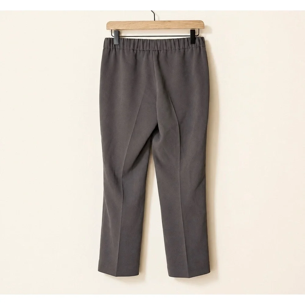 Aritzia Wilfred Darontal Pants Women Size 0 Gray Tapered Pull On Trousers